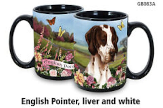 Garden Party Mug - Liver and White Pointer