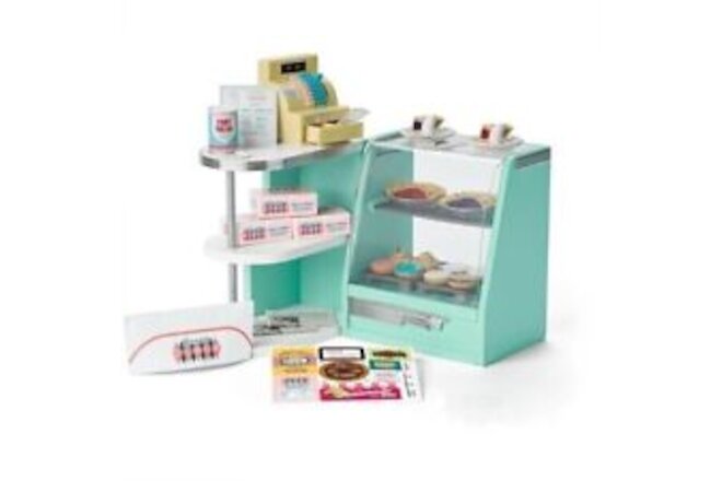 American Girl Doll Maryellen Seaside Diner Bakery Case Playset Baking  NEW