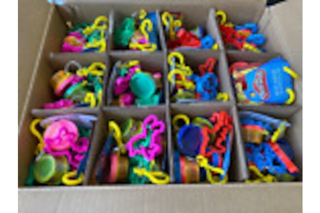 Lot of 24 Hasbro Play-Doh Hang Ups Shark & Dragon Colors (48 Play Units total)