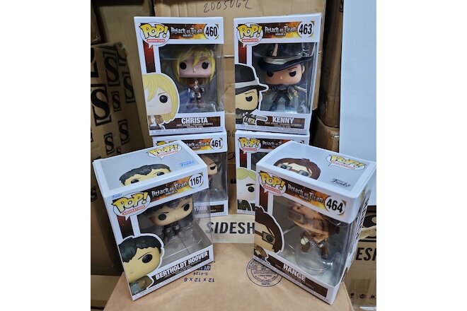Pop! Animation - Attack On Titan Set Of 6!!!