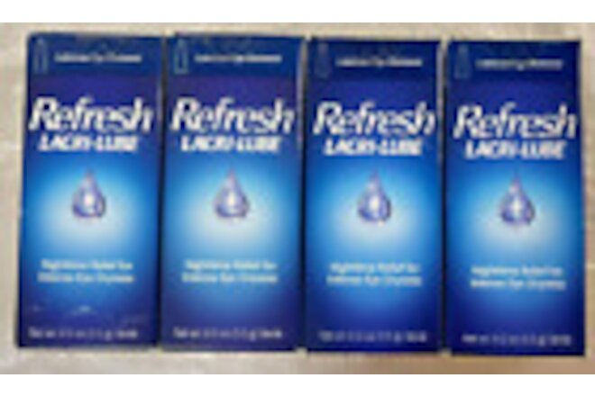 REFRESH LACRI-LUBE -Lubricant Eye Ointment, Exp 4/2024 or Later, Free Shipping