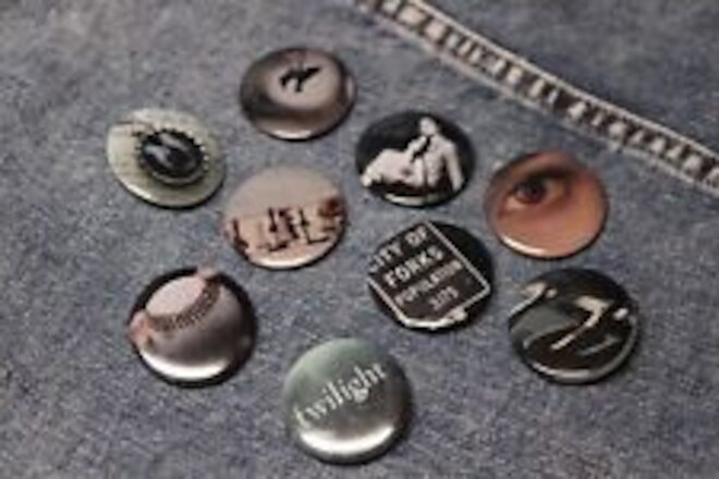 Twilight Button Pin Lot 1.25 in, Twilight merch, Twilight Sticker, Breaking Dawn