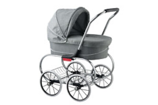 Classic Bassinet Doll Stroller by Valco Baby (Grey Marle)