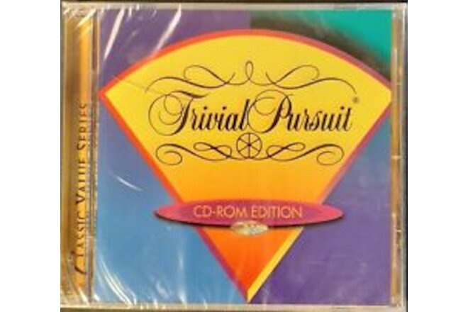 Trivial Pursuit PC CD ROM Edition Brand New Sealed, Free S&H.