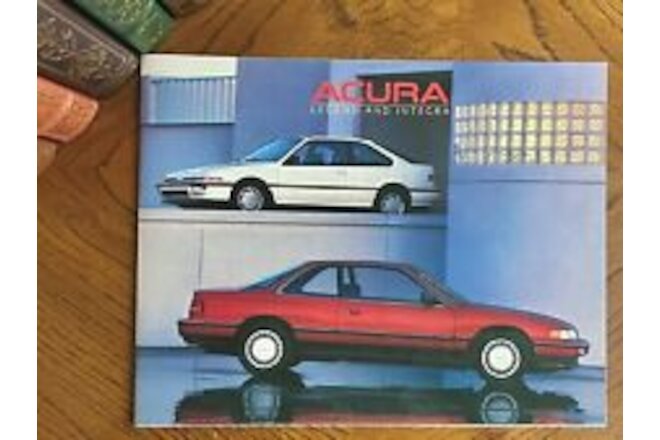 New Original 1988 ACURA LEGEND & INTEGRA Full Line 16-pg. Sales Brochure/Catalog
