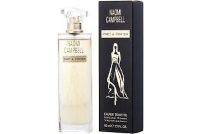 NAOMI CAMPBELL PRET A PORTER by Naomi Campbell 1.7 OZ Authentic