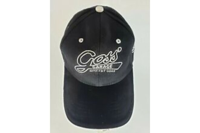 Goss Garage Hats With Motor Week Pin included ,Black Adjustable 100% Cotton NEW