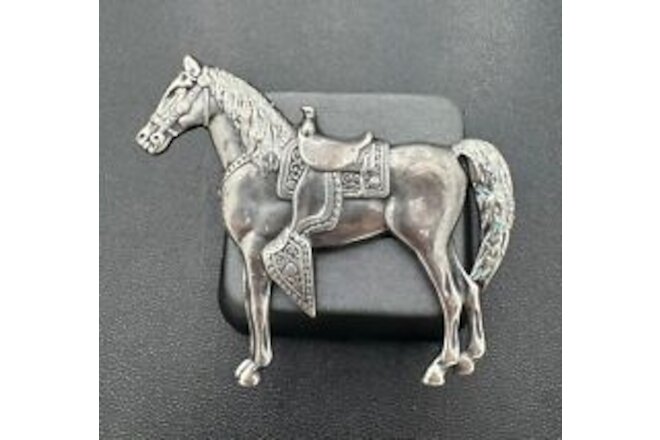 Vintage Sterling Silver Horse Pin/Brooch