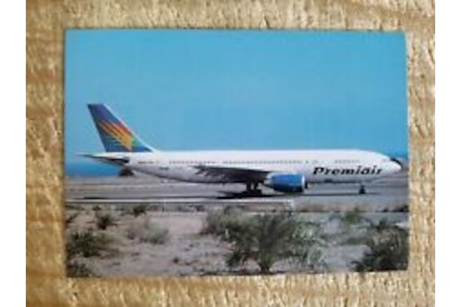 PREMIAR AIRBUS A300B4-120.VTG AIRCRAFT POSTCARD*P25