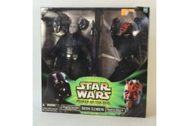 Star Wars Power Of The Jedi Sith Lords Darth Vader & Darth Maul 12 inch