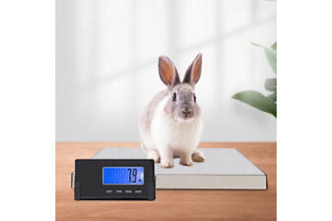 396LBS Digital Shipping Scale Industrial Bench Floor Postal Animal Personal