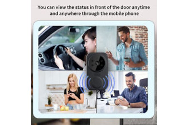 WirelessSmart Doorbell Intercom Video Security Camera Minimalist and fashionable