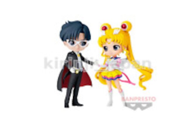 Q posket Sailor Moon Cosmos ETERNAL SAILOR MOON TUXEDO MASK Figure A Qposket Pre