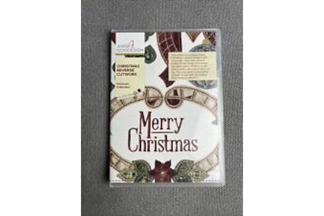 Anita Goodesign Design CD Christmas Reverse Cutwork Heirloom Collection