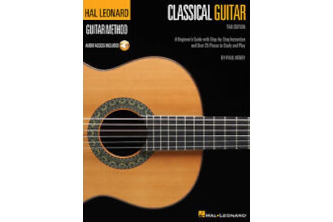 Hal Leonard Classical Guitar Method Tab Beginner Lessons Book Online Audio