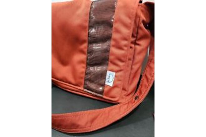 Teutonia Burnt Orange Diaper Bag Changer Bag New Insulator