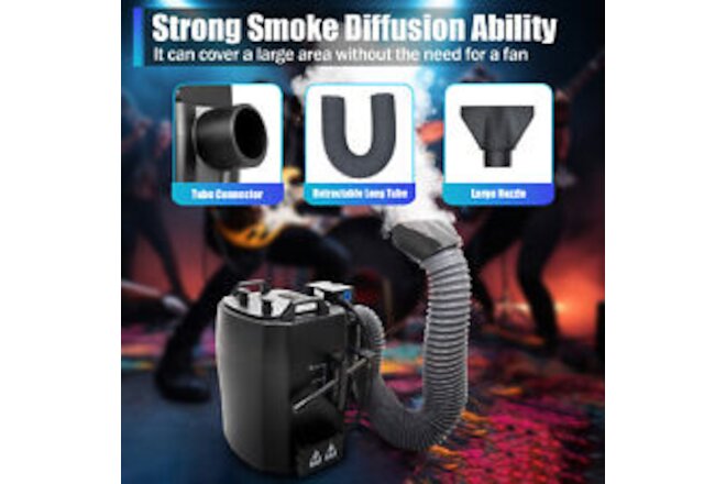 6000W Low-Lying Smoke Machine For DJ Club Profile Stage Dry Ice Fog Smoke Effect