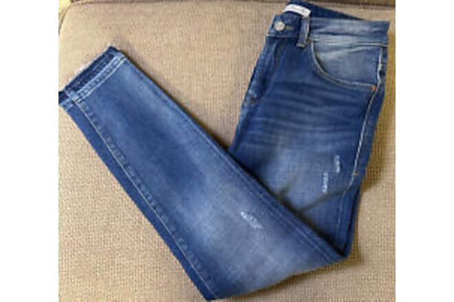 Mavi Alissa Ankle Distressed Denim Jeans Women’s Size 27 NWT