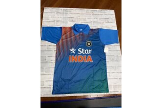 Star India Jersey Star Mens Size XL Blue REPRO Pro Impact Made in India NEW