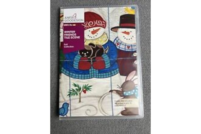 Anita Goodesign Design CD Winter Friend Tile Scene Full Collection
