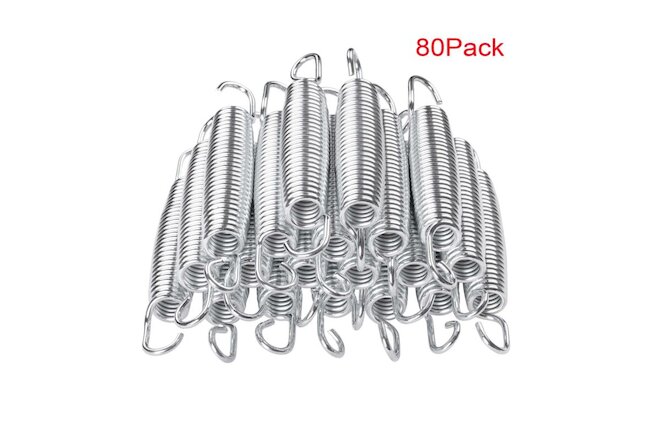 5.5" Trampoline Replacement Springs Trampoline Parts Heavy Duty  (Pack of 80)