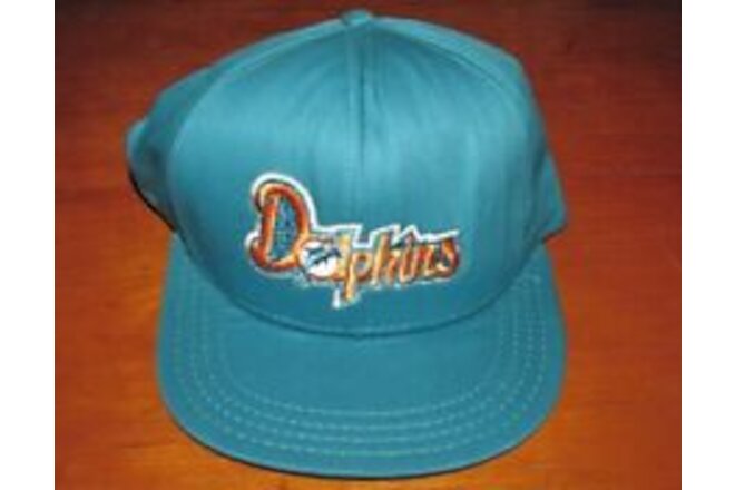 Vintage MIAMI DOLPHINS SNAPBACK Hat by AJD NOS! Marino