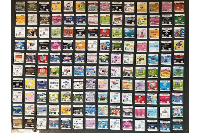 Lot of 15 Random Nintendo DS Games Sports, Disney, Kids, Etc