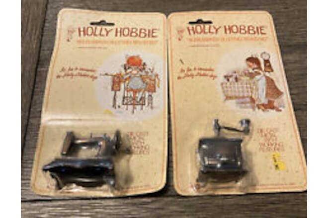 VTG NOS Holly Hobbie Doll House   - Coffee Grinder 5403, Sewing Machine 5406