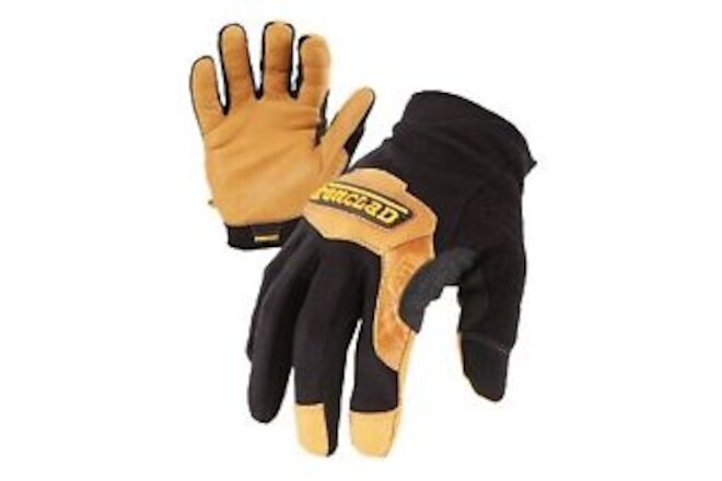 Cowboy Ranchworx Safety Gloves, Washable Bullwhip Leather, XL RWC2-05-XL