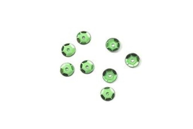 Sequin - Cup - Kelly Green - 5Mm - 800 Pieces