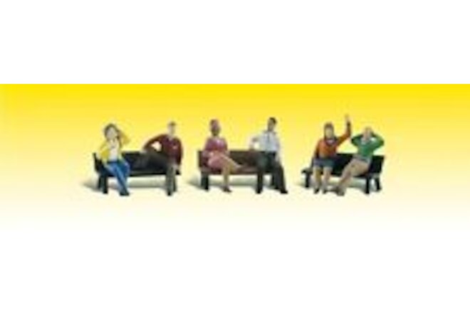 Woodland Scenics - People On Benches - N  - A2206