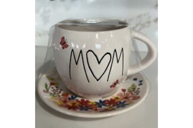 Rae Dunn Mom Cup & Saucer