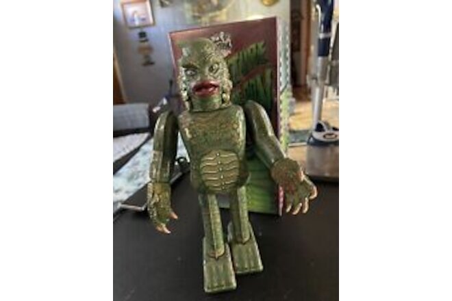 Creature From The Black Lagoon Windup Tin Toy 1991 Robot House Japan