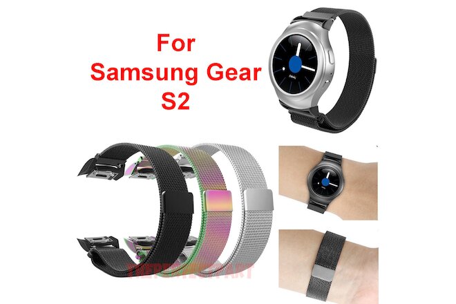 For Samsung Galaxy Gear S2 SM-R720 & SM-R730 Watch Band Bracelet Magnet Milanese