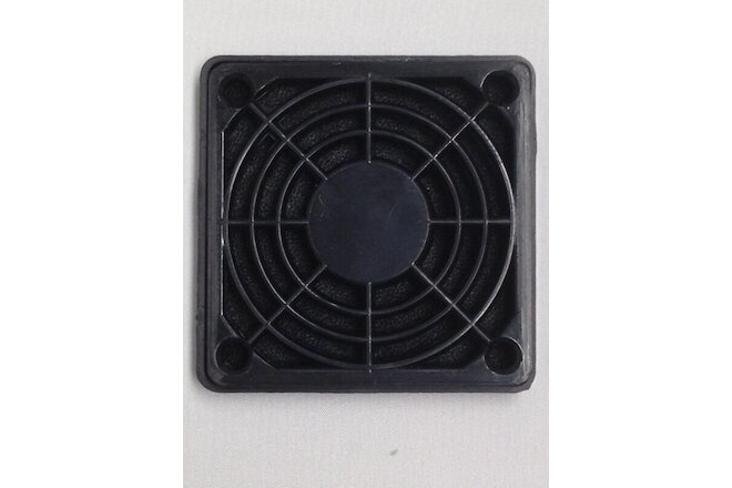 Fan Guard Plastic 60mm Dust Filter Cover black for 60 mm fans 5 pcs