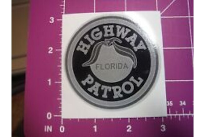 Florida Highway Patrol reflective decal