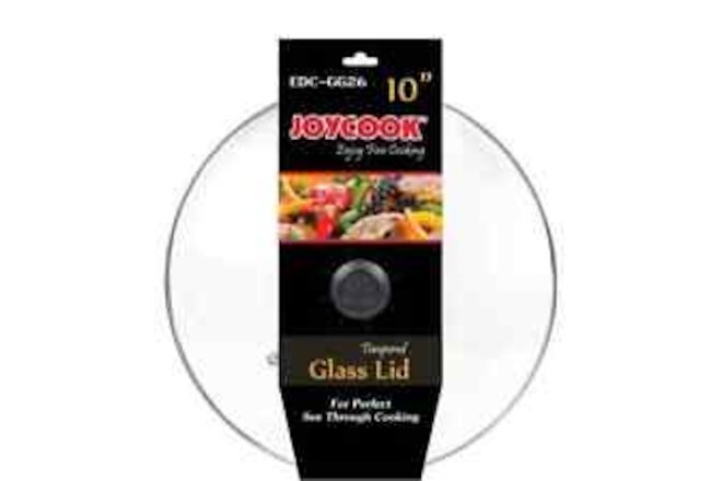 JOYCOOK Tempered Glass Lid/Tip for Perfect See Through Cooking  26 cm (10.24")
