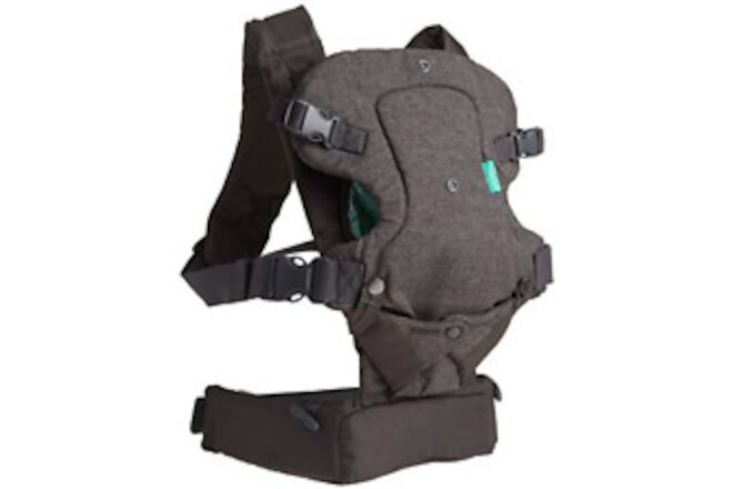 Flip 4-In-1 Convertible Baby Carrier, 4-Position, 8-32Lb, Black