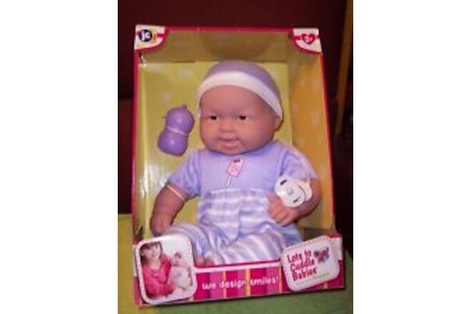 NEW Berenguer 20" Lots To Cuddle Babies 2018 Baby Doll Molded Hair Pacifier NIB