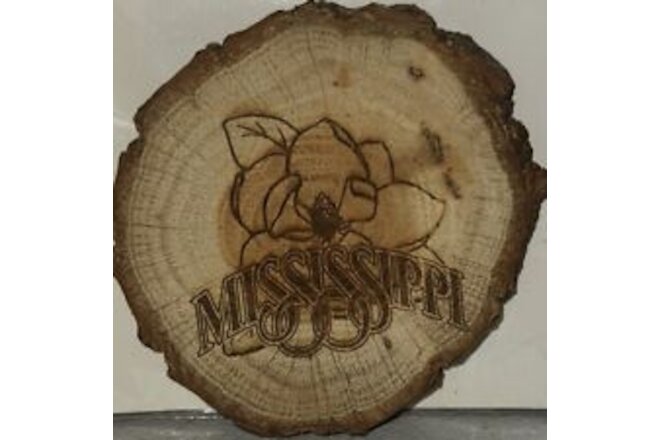 mississippi Wooden Magnet