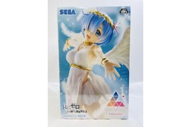 Sega Re:Zero Starting Life in Another World Rem Luminasta Angel Wings Figure