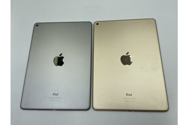 x2 Lot Apple iPad Air 2 NO POWER! FMI ON READ! A1566