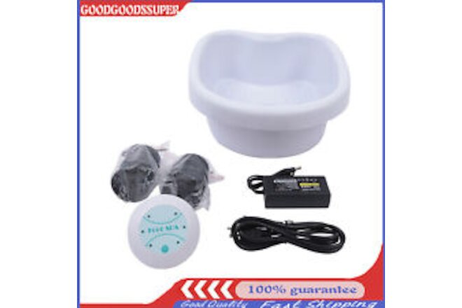 Ionic Detox Foot Bath Cleanse Spa Ion Kit Machine With Tub Basin Array For Home