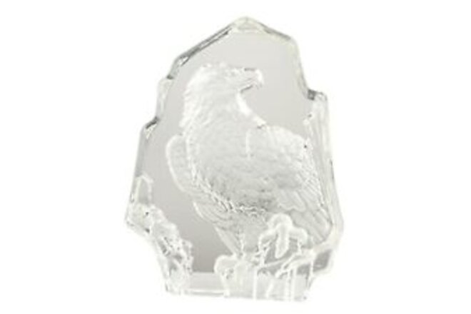 Crystal Eagle Statue Exquisite Crystal Eagle Figurine,Crystal Stand Eagle Gift