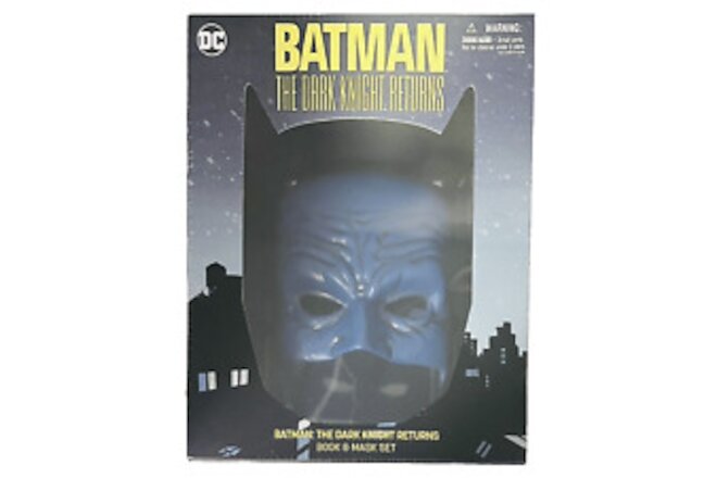 DC Batman Dark Knight Returns Book Mask Set Comicon Comic Book Graphic Novel New