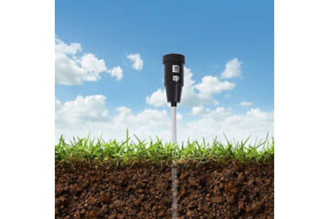 2-in 1 Soil Ph Water Moisture Light Tester Meter For Plants Garden Seeding Grow