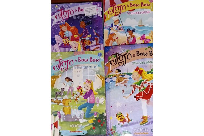 JoJo and Bow Bow Book Lot of 8(7 paperbacks, 1 h.b) very good, ships free in U.S