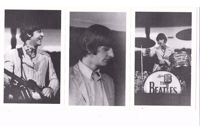 Beatles 1964-66 Postcard set 18 American Tour Olympia Stadium Detroit Michigan