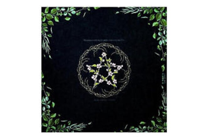 Witch Divination Tablecloth 60*60CM Square Altar Tarot Card Flannel Cloth