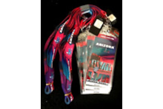 Pack of 12 Super Bowl 57 Chiefs vs Eagles Generic Lanyards Ticket holders Pins